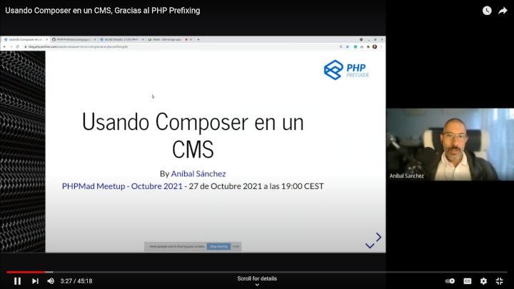 Video Zoom: Usando Composer en un CMS, Gracias al PHP Prefixing